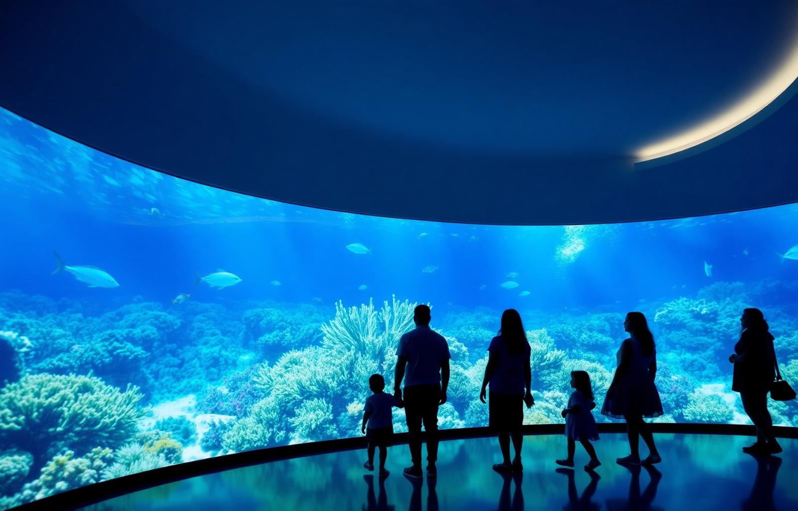 An immersive PlayNect installation in a public space